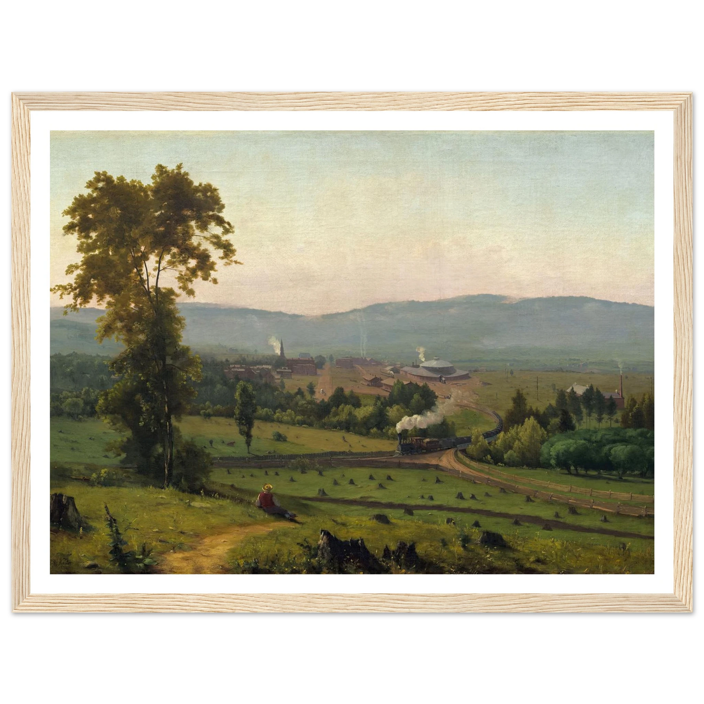 The Lackawanna Valley (c. 1856) Art Print | George Inness-Quipham Collections