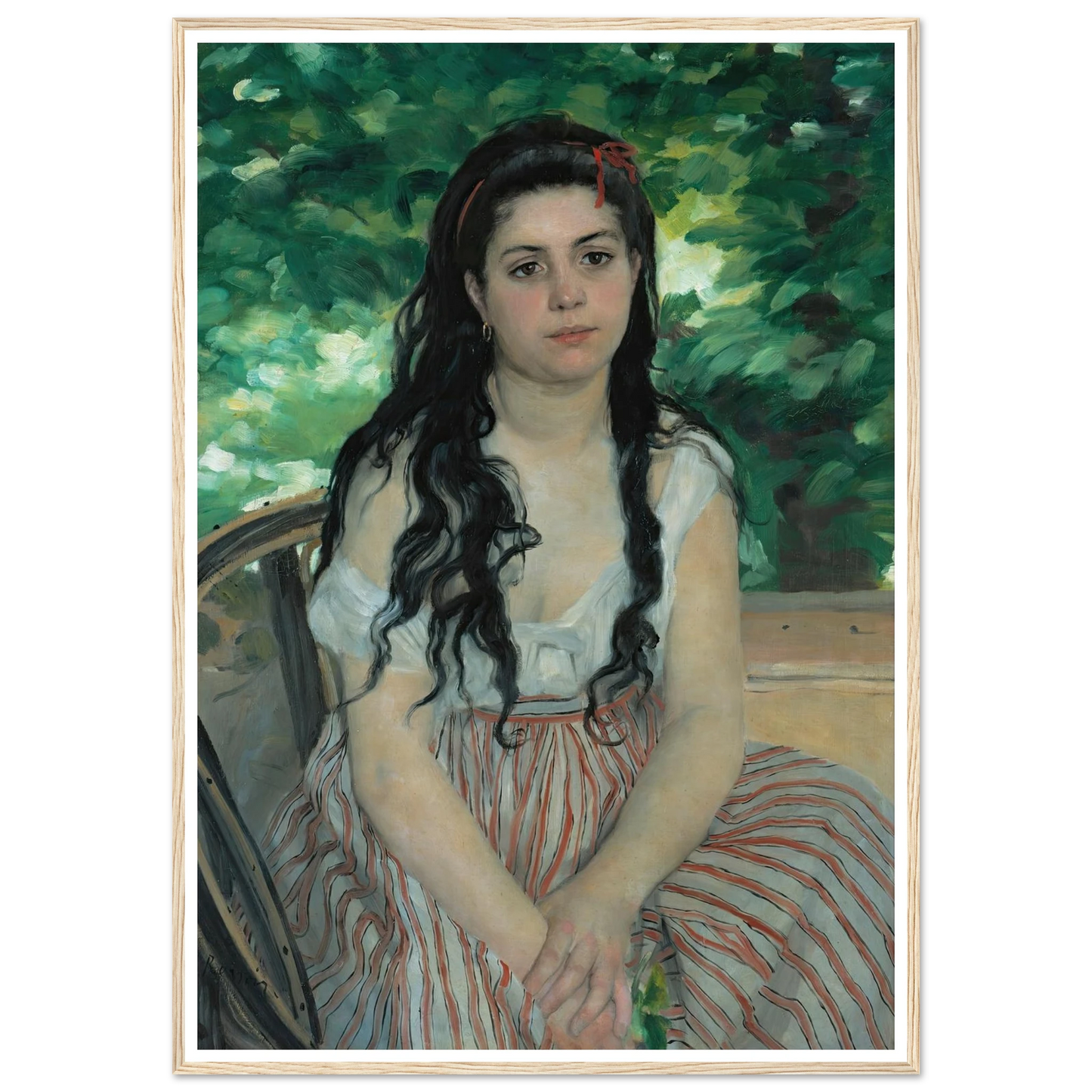 Summer (1868) Art Print | Pierre Auguste Renoir-Quipham Collections
