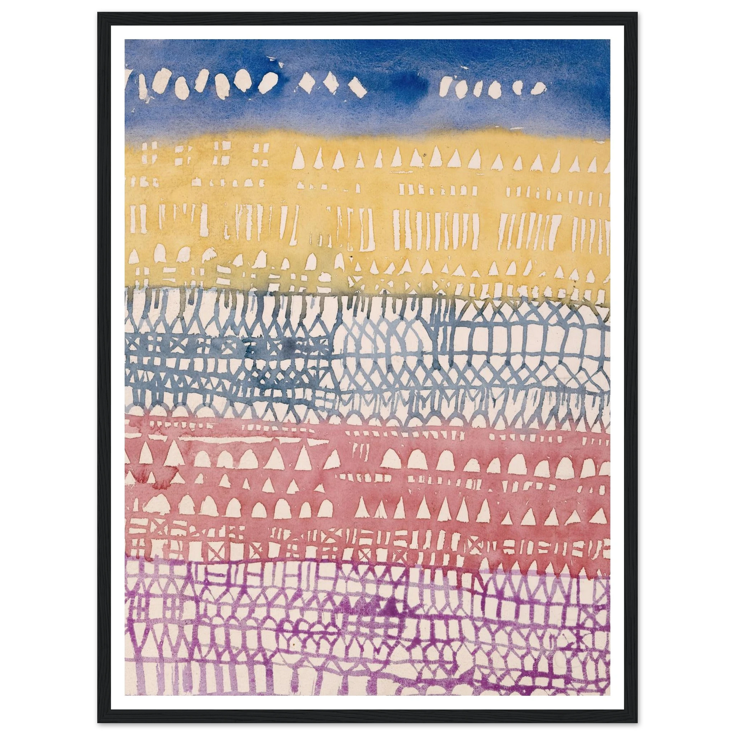 Old town (overview) (1928) Art Print | Paul Klee-Quipham Collections