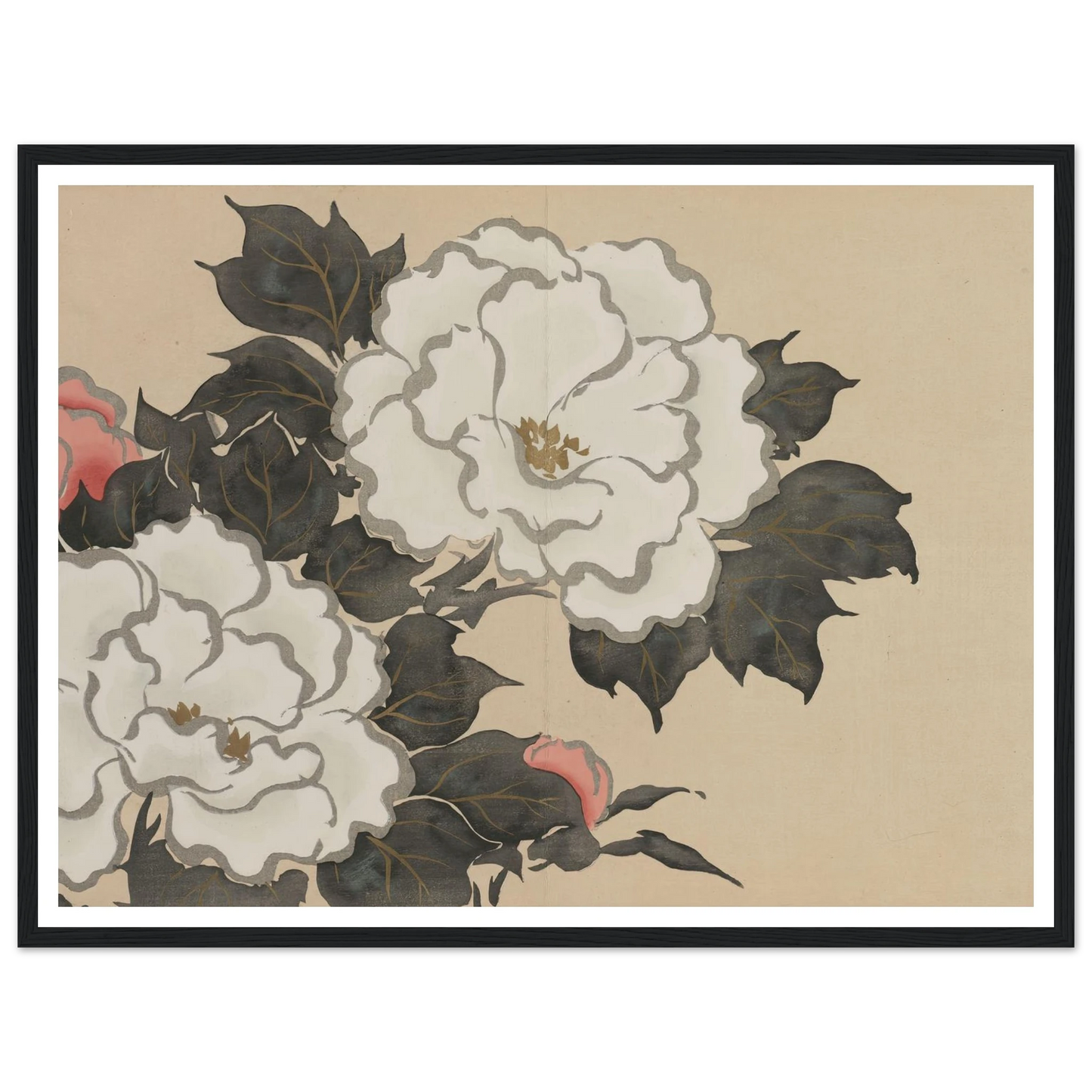 Peonies (Fukamigusa) (1909-1910) Art Print | Kamisaka Sekka-Quipham Collections