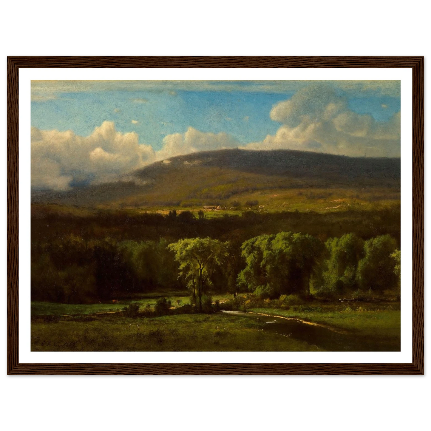 Medway, Massachusetts (1825–1894) Art Print | George Inness-Quipham Collections