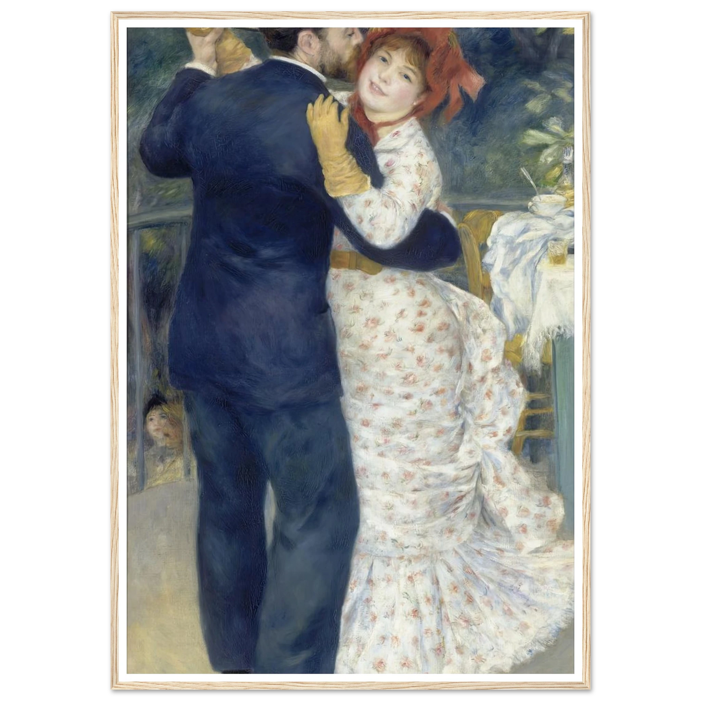 Country Dance (1883) Art Print | Pierre Auguste Renoir-Quipham Collections