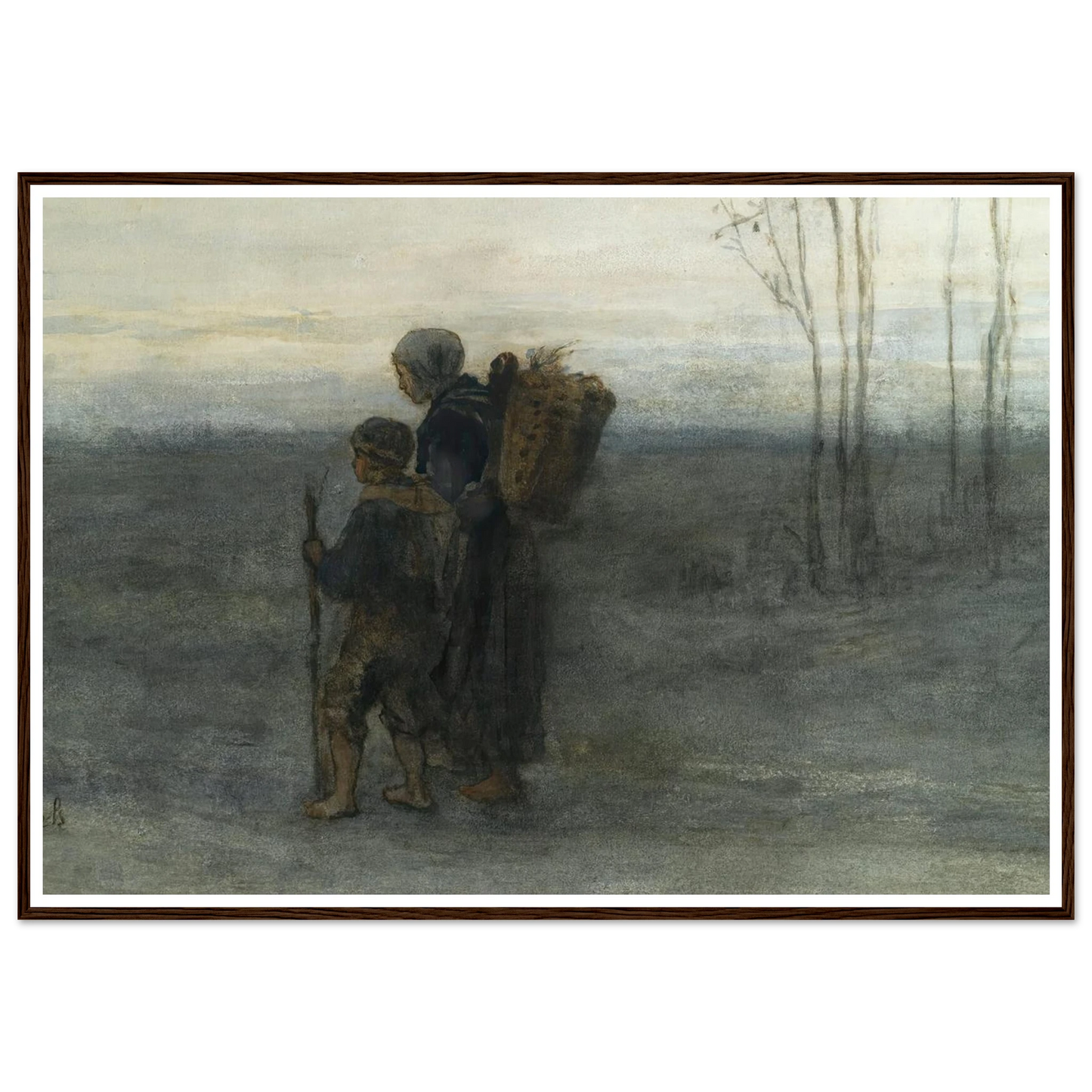 Homeward bound Art Print | Jozef Israels-Quipham Collections