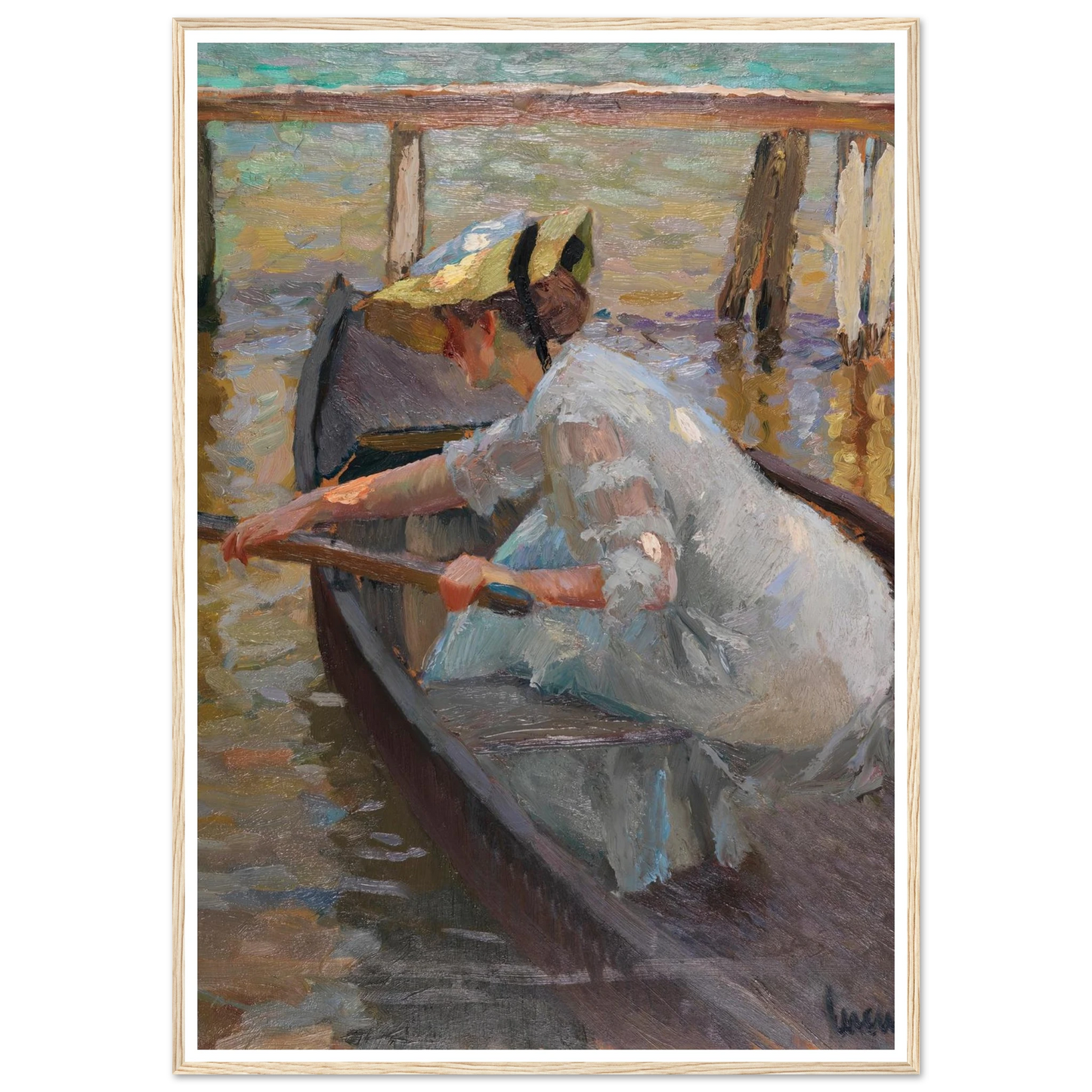 Evening trip (1920) Art Print | Edward Cucue-Quipham Collections