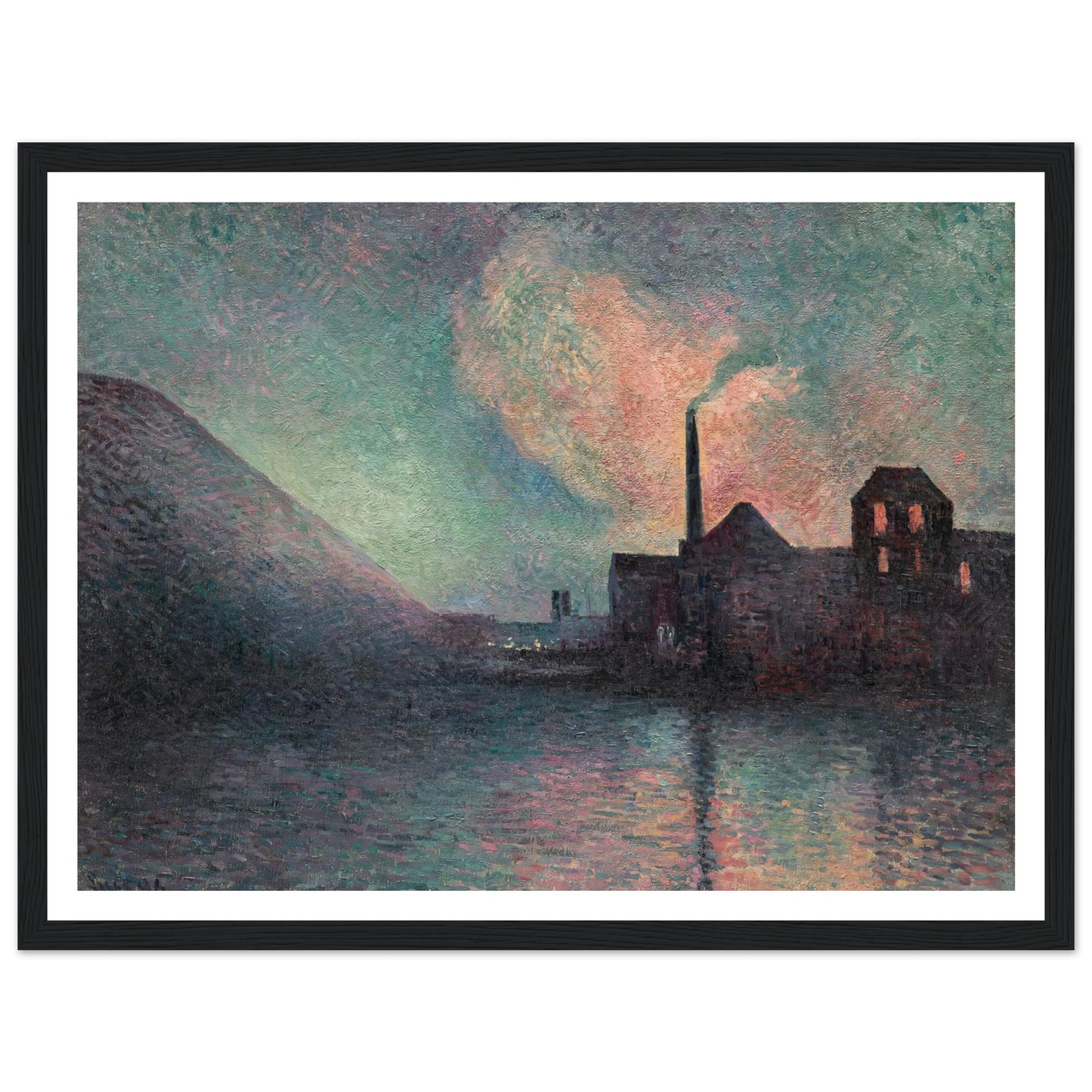 Couillet, La Nuit (1896) Art Print | Maximilien Luce-Quipham Collections