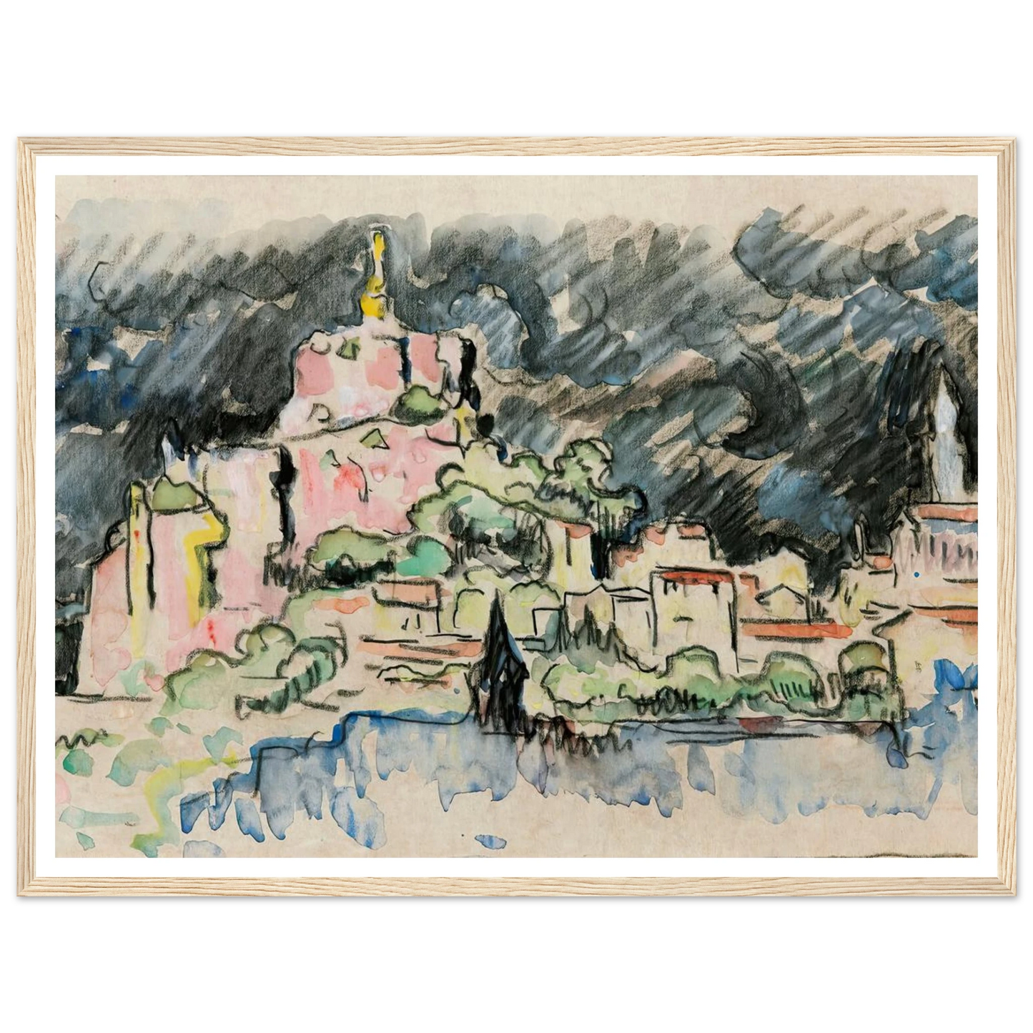 Le Puy-En-Velay, Ciel D’orage Art Print | Paul Signac-Quipham Collections