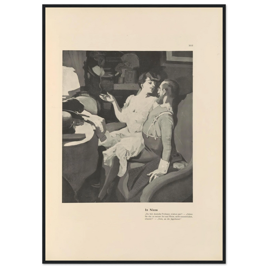 In Nizza (1908) Art Print | Ferdinand Freiherr von Reznicek-Quipham Collections