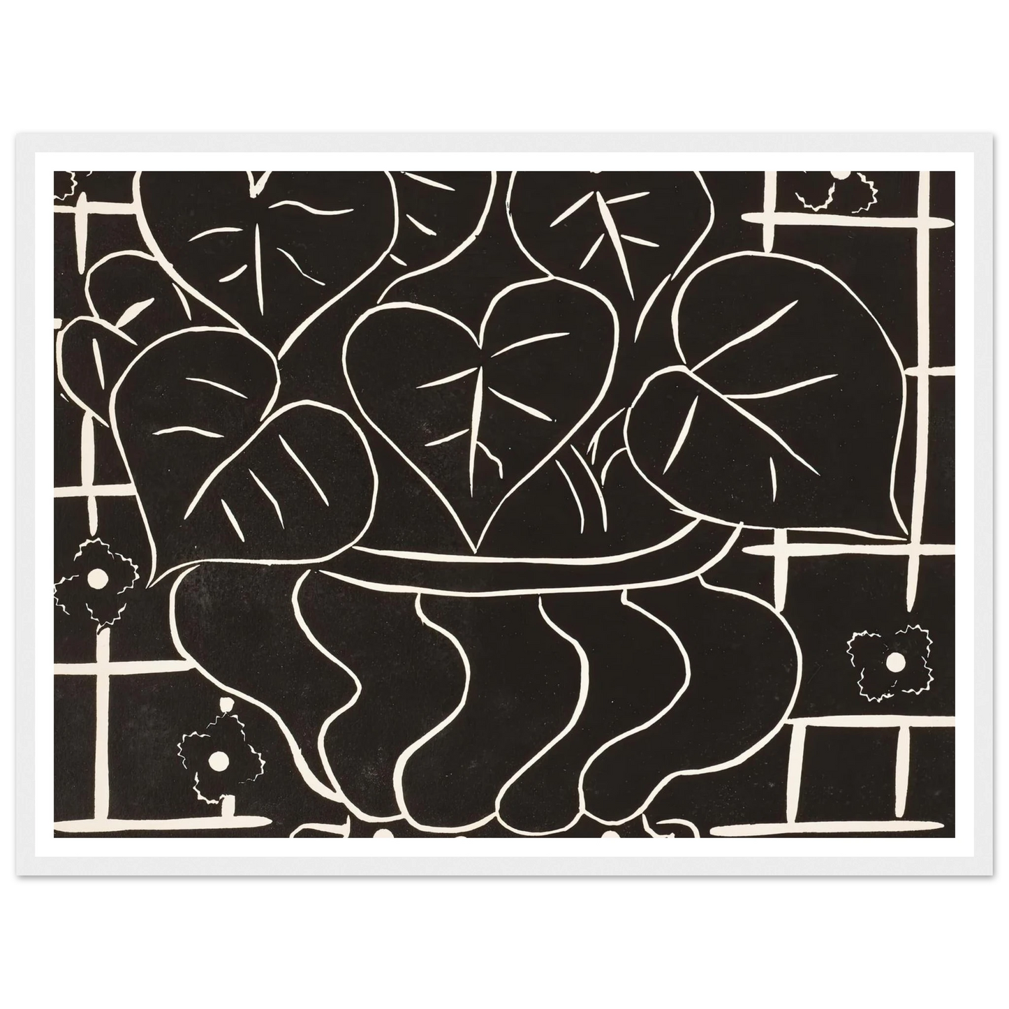 Corbeille de bégonias I (1938) Art Print | Henri Matisse-Quipham Collections