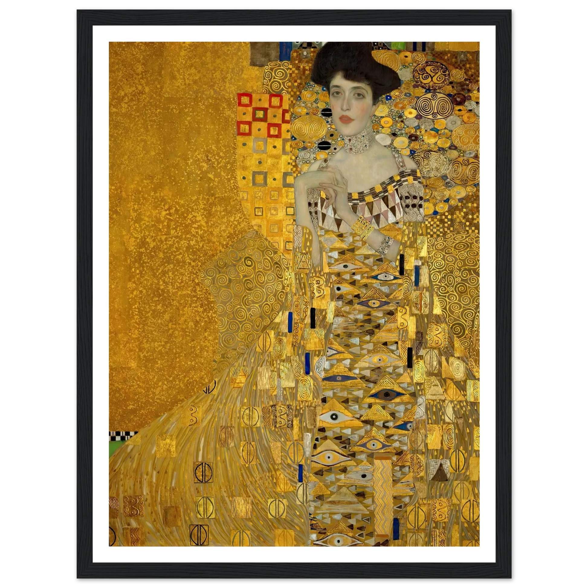 Portrait of Adele Bloch-Bauer I (1907) Art Print | Gustav Klimt-Quipham Collections