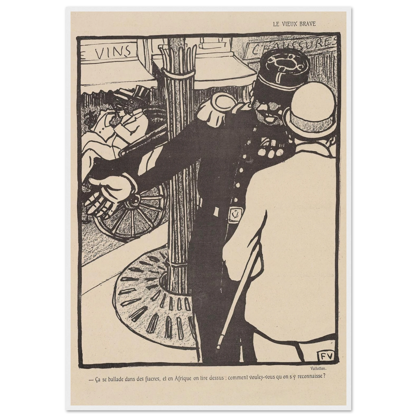 5 septembre 1903 Art Print | Felix Vallotton-Quipham Collections