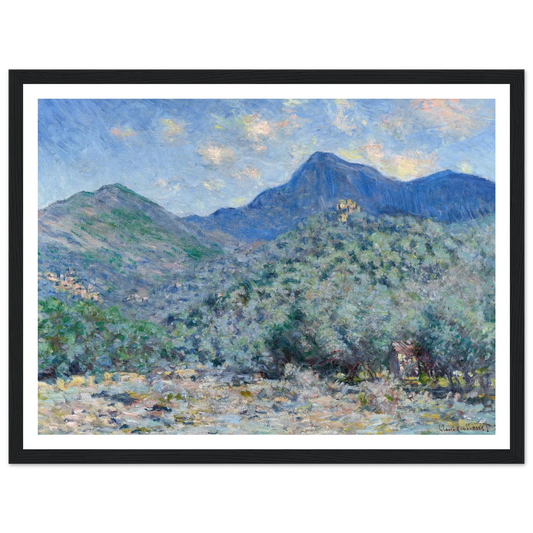 Valle Buona, Near Bordighera (1884) Art Print | Claude Monet-Quipham Collections
