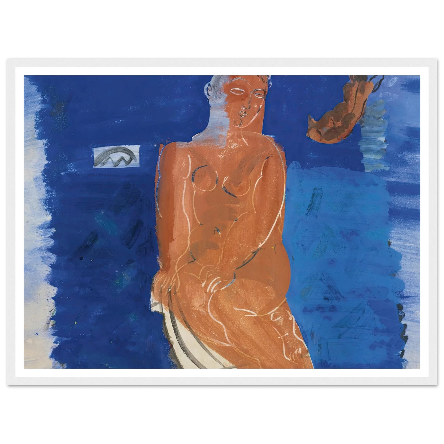 Amphitrite (circa 1925-1938) Art Print | Raoul Dufy-Quipham Collections