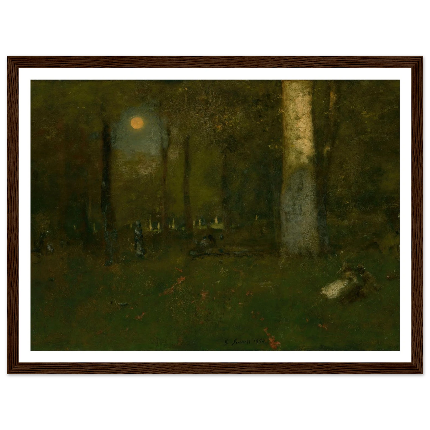 Picnic in the Woods, Montclair, New Jersey (1894) Art Print | George Inness-Quipham Collections