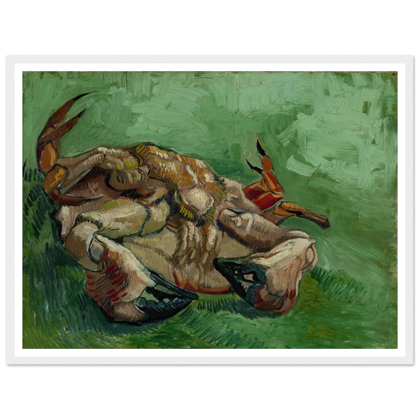 A crab on its back (1888) Art Print | Vincent van Gogh-Quipham Collections
