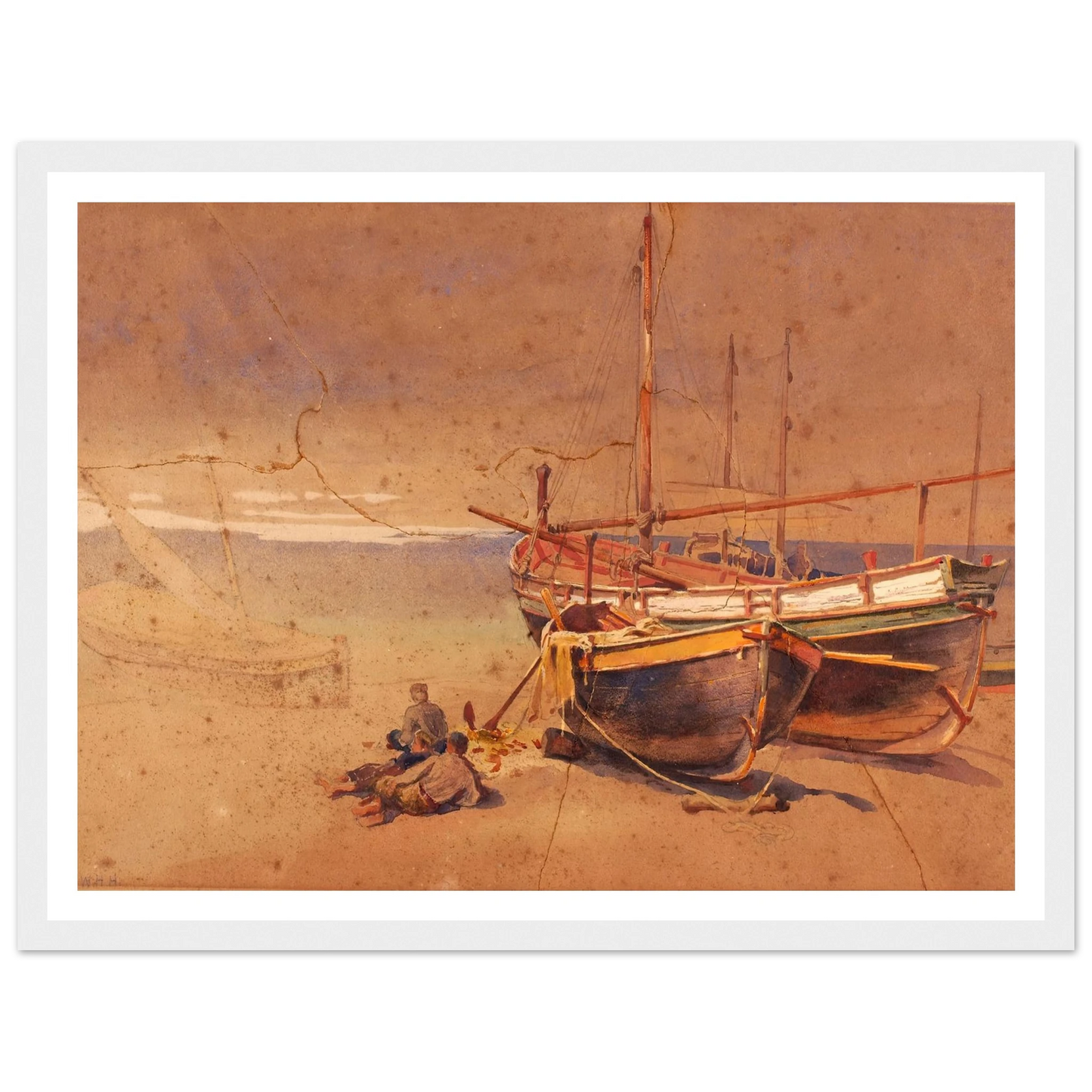Capri (1880) Art Print | William Henry Holmes-Quipham Collections
