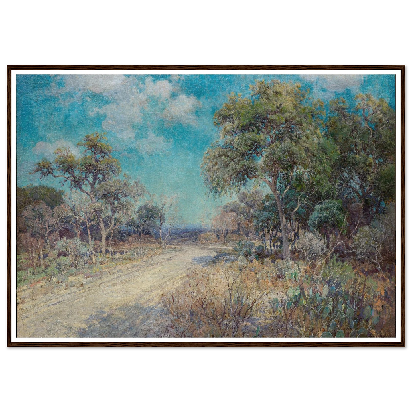Road to the Hills (c. 1918) Art Print | Julian Onderdonk-Quipham Collections