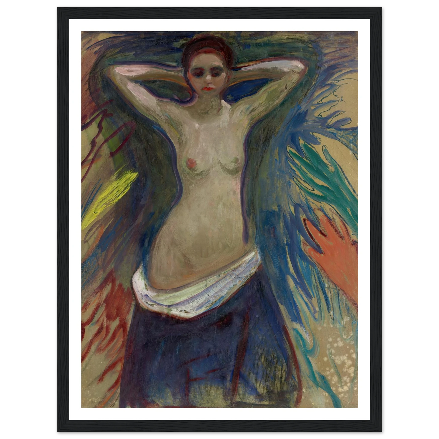The Hands (1893–94) Art Print | Edvard Munch-Quipham Collections