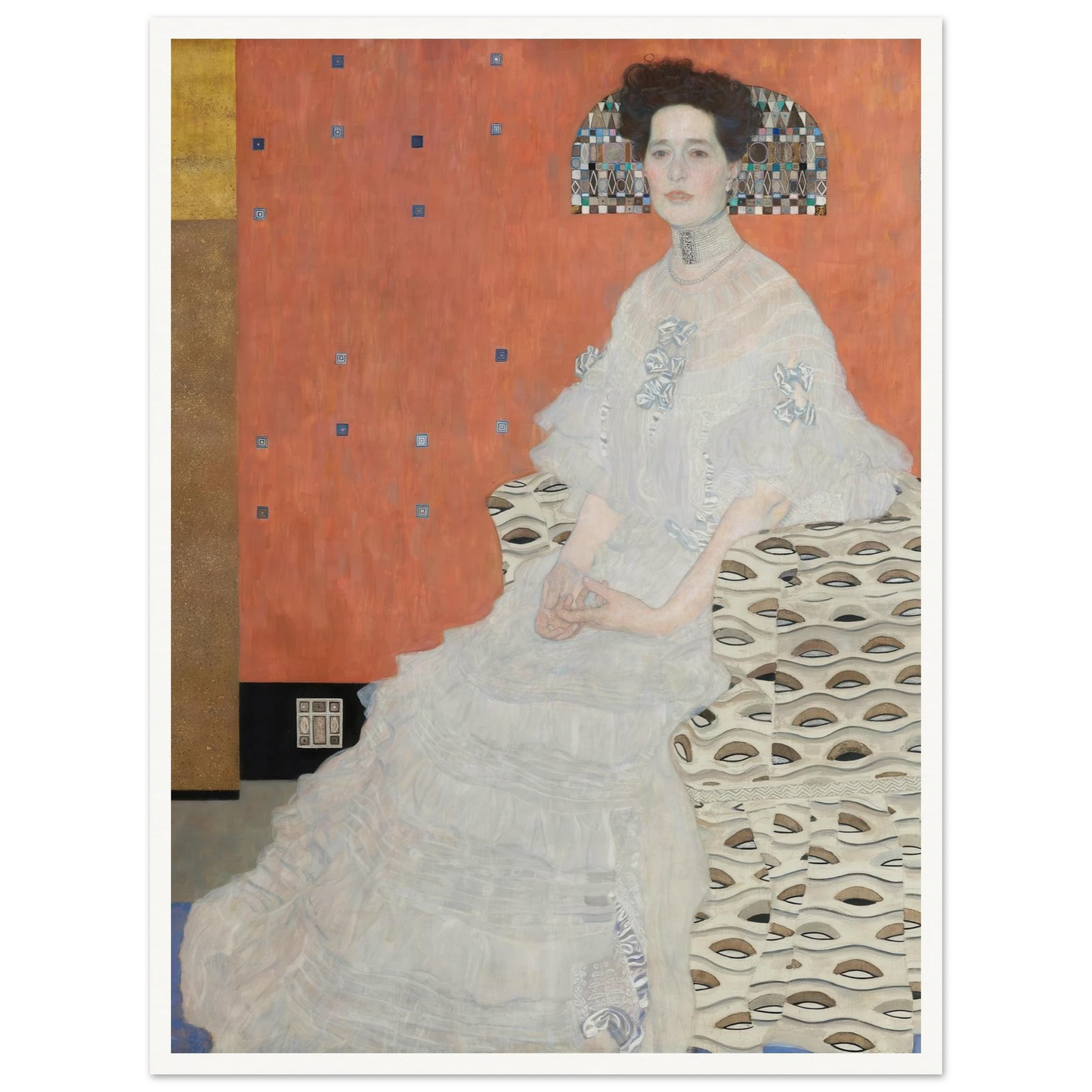 Fritza Riedler (1906) Art Print | Gustav Klimt-Quipham Collections
