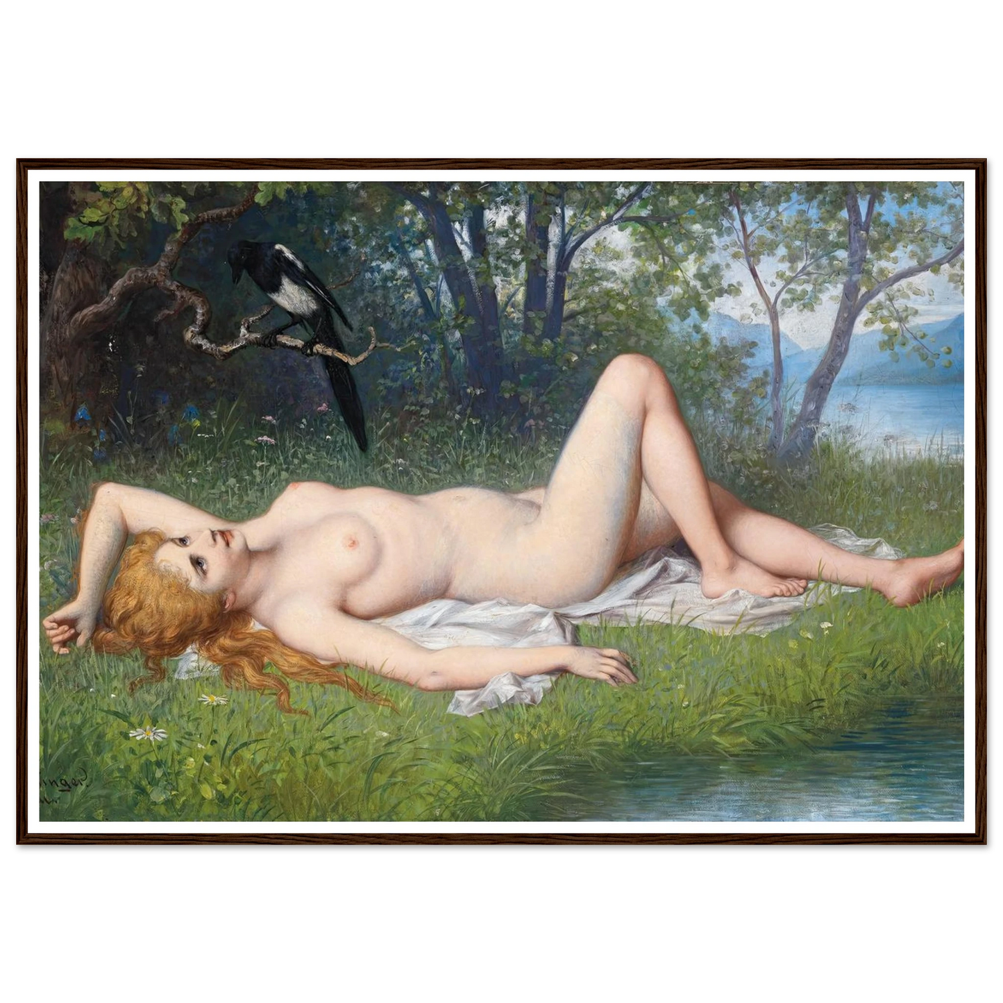 Die Elster Art Print | Carl Schweninger Jr-Quipham Collections