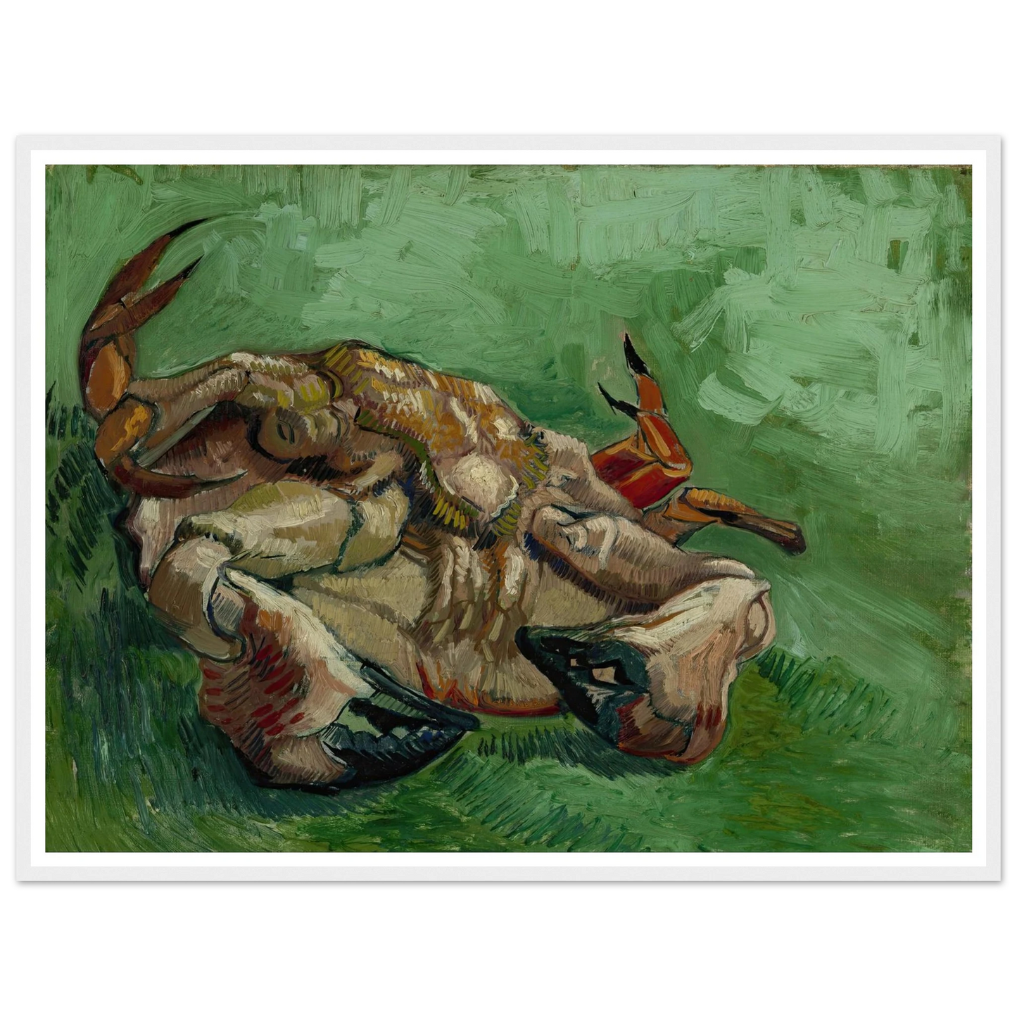 A crab on its back (1888) Art Print | Vincent van Gogh-Quipham Collections