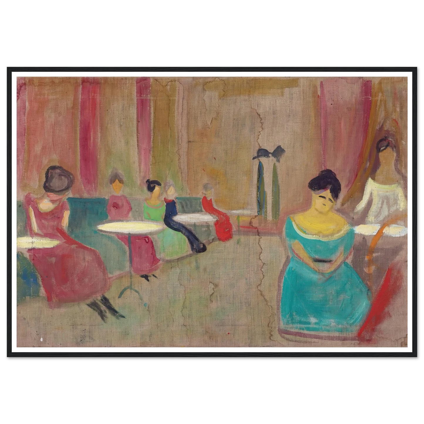 Brothel Scene (1897–99) Art Print | Edvard Munch-Quipham Collections