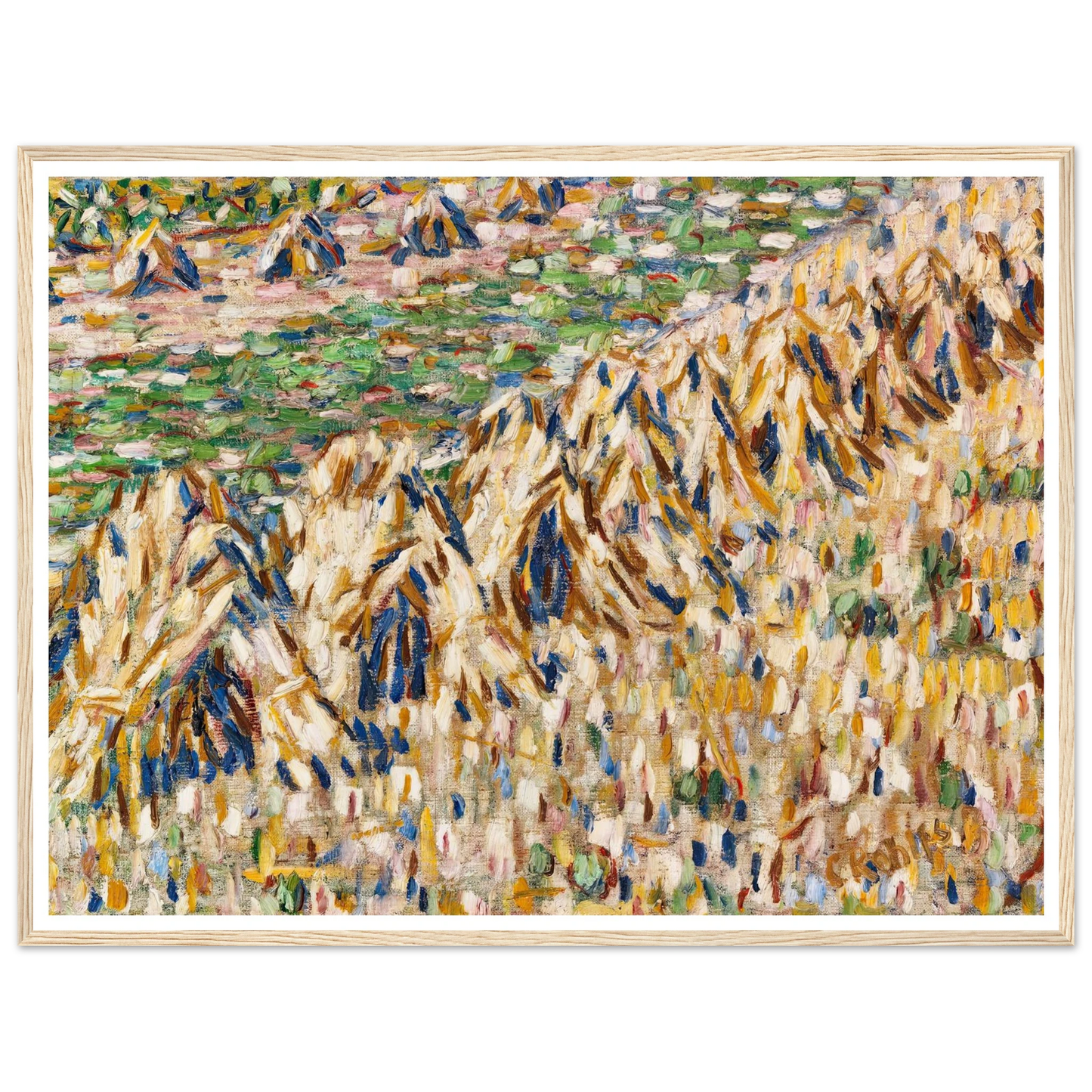 Kornpuppen im Kornfeld (1907) Art Print | Christian Rohlfs-Quipham Collections