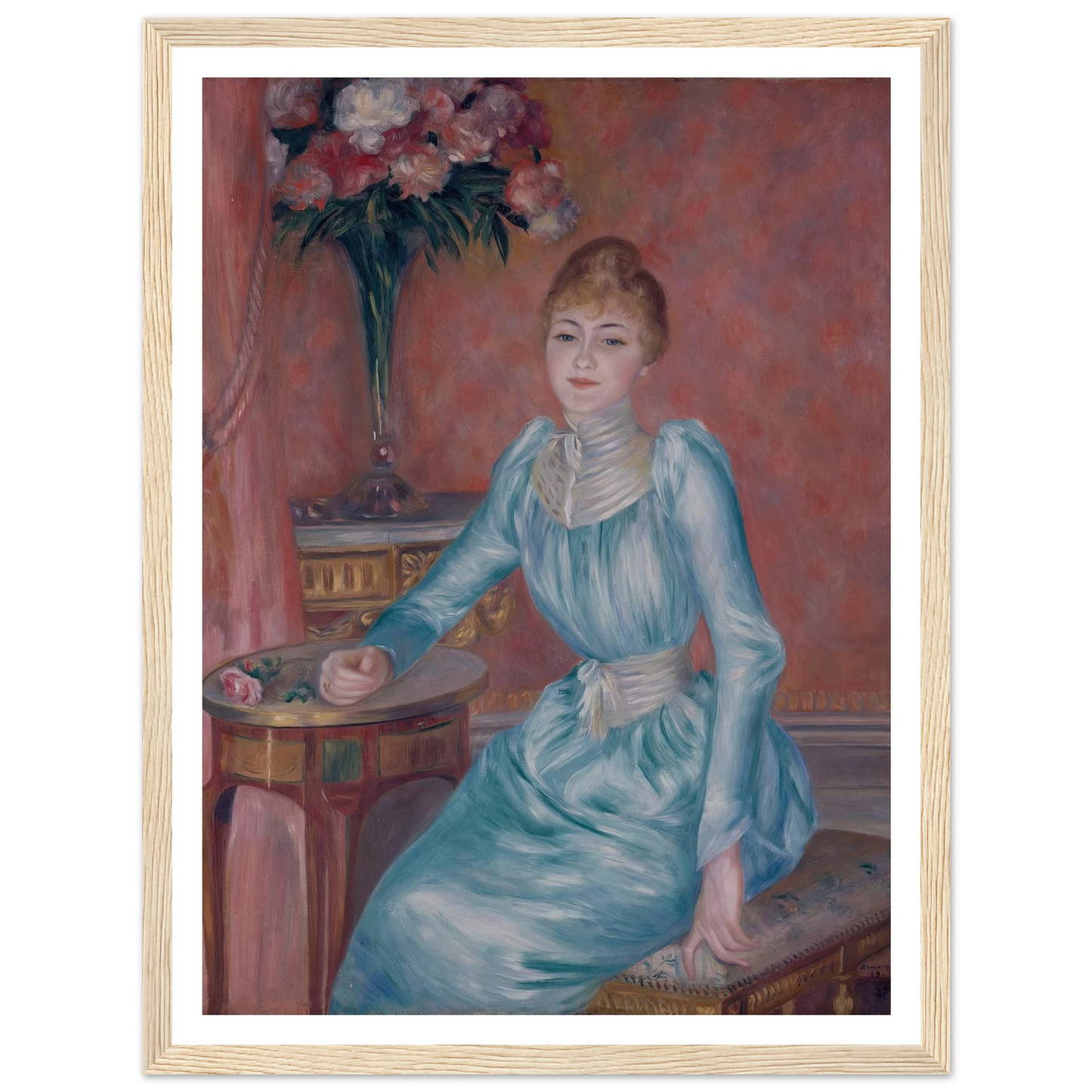 Portrait de Madame de Bonnières (1889) Art Print | Pierre Auguste Renoir-Quipham Collections