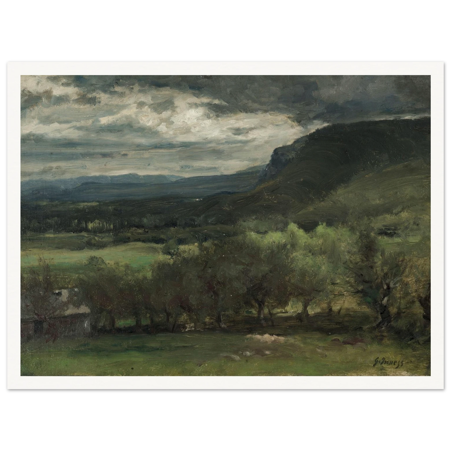 Montclair, New Jersey (c. 1878) Art Print | George Inness-Quipham Collections