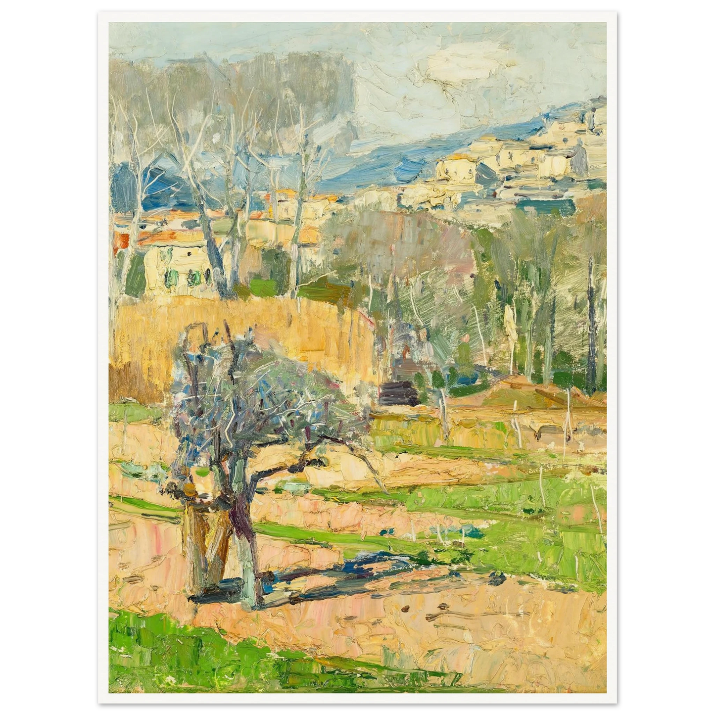 Cagnes (1934) Art Print | Carl Moll-Quipham Collections