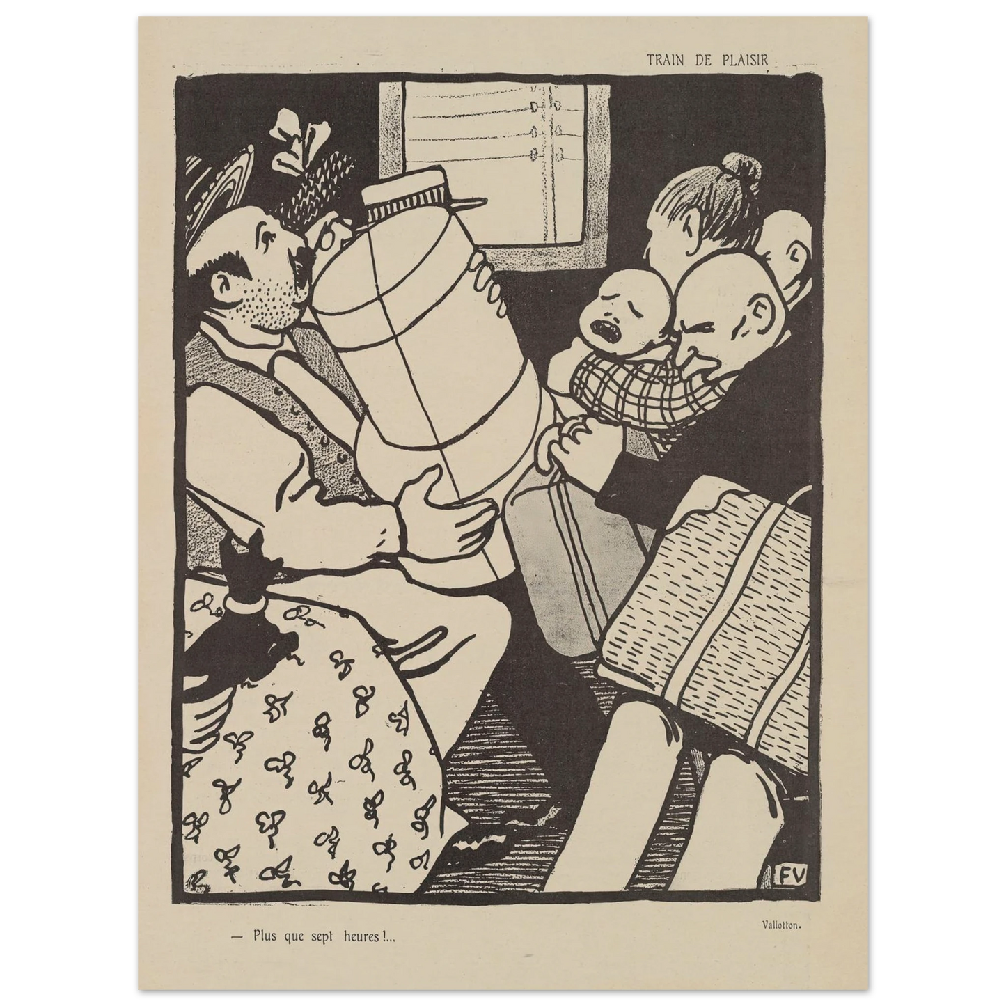 13 septembre 1903 Art Print | Felix Vallotton-Quipham Collections