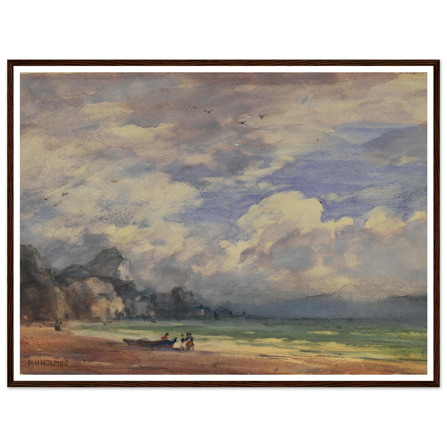 On The California Coast Art Print | William Henry Holmes-Quipham Collections