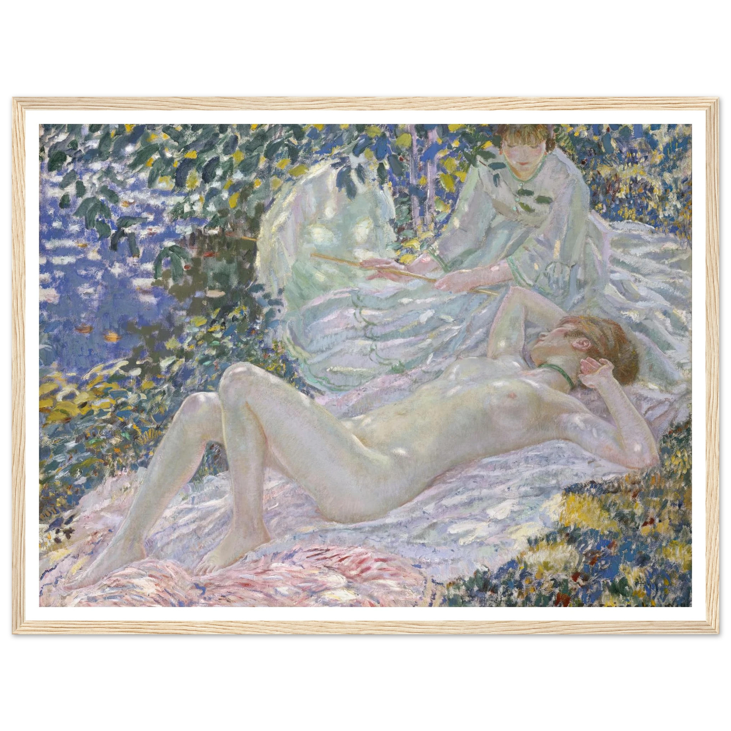 Summer (1914) Art Print | Frederick Carl Frieseke-Quipham Collections
