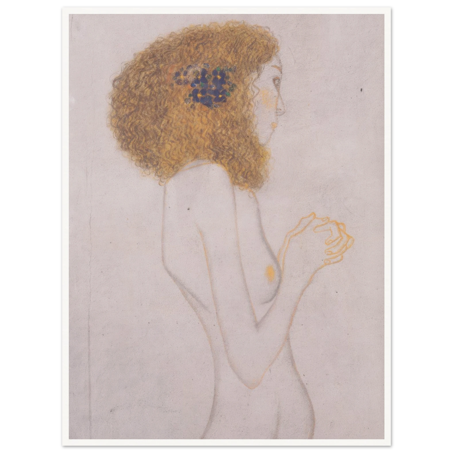 Die Leiden der schwachen Menschen (1902) Art Print | Gustav Klimt-Quipham Collections