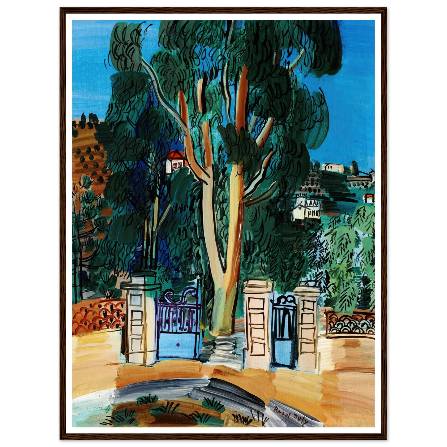 L’Eucalyptus (circa 1926) Art Print | Raoul Dufy-Quipham Collections