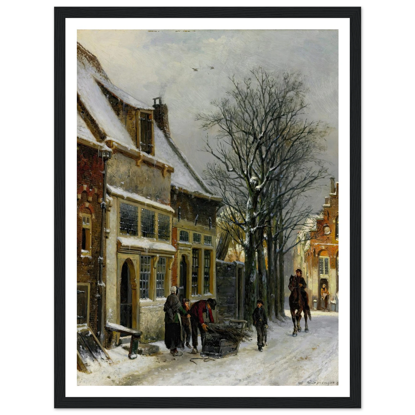 A View Of Haarlem (1890) Art Print | Cornelis Springer-Quipham Collections