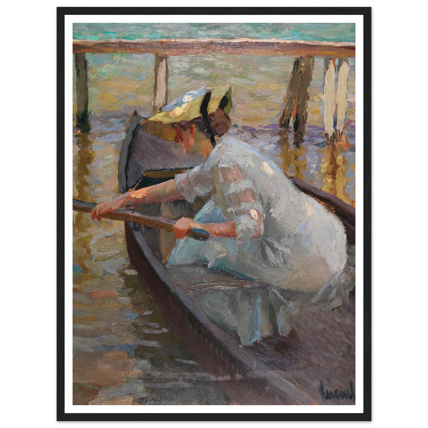 Evening trip (1920) Art Print | Edward Cucue-Quipham Collections