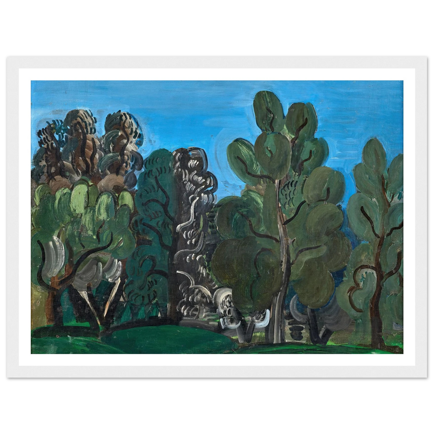 Eze (1926) Art Print | Raoul Dufy-Quipham Collections