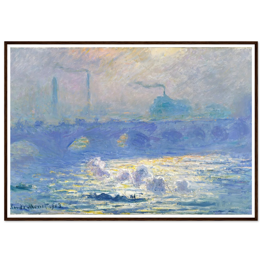 Waterloo Bridge (1903) Art Print | Claude Monet-Quipham Collections