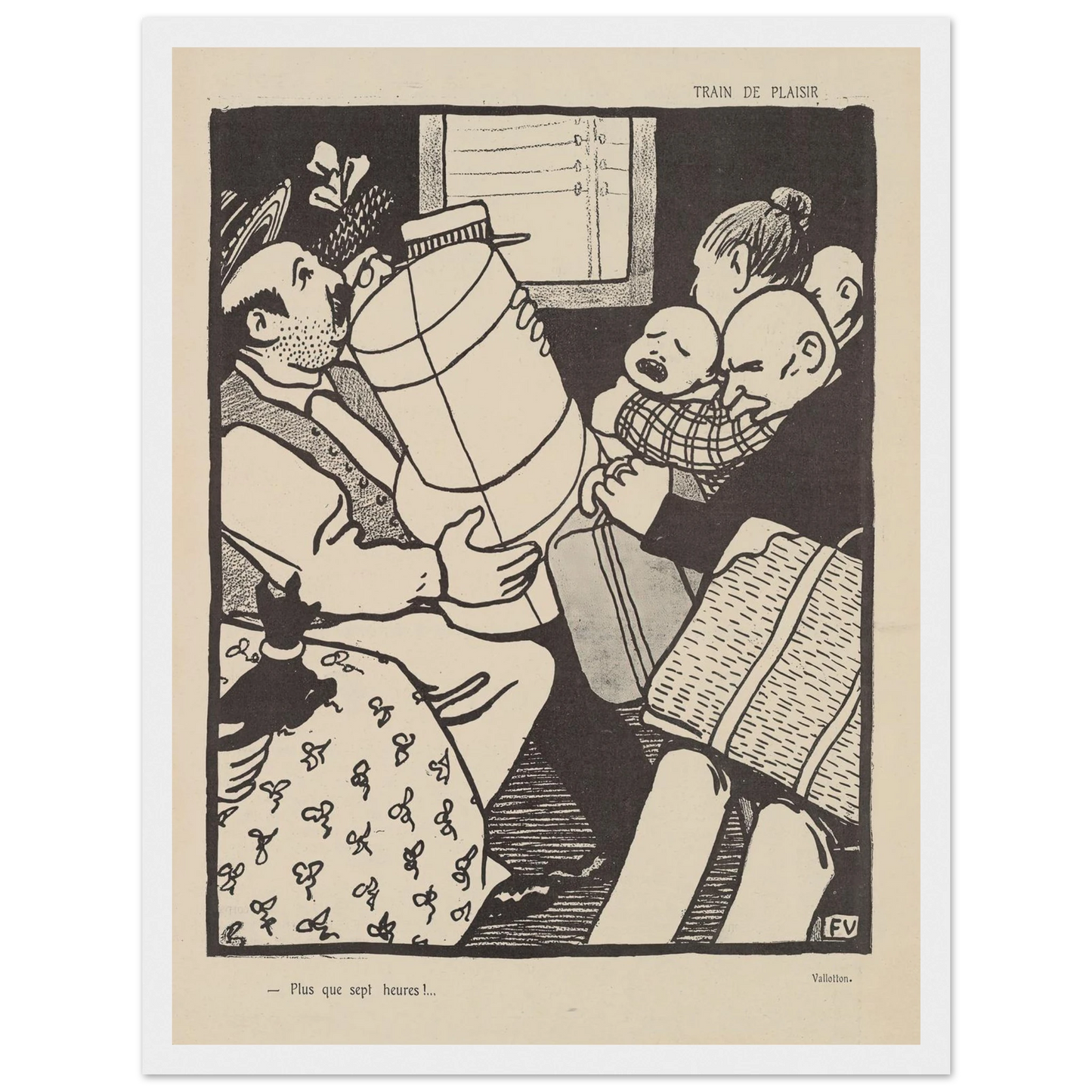 13 septembre 1903 Art Print | Felix Vallotton-Quipham Collections