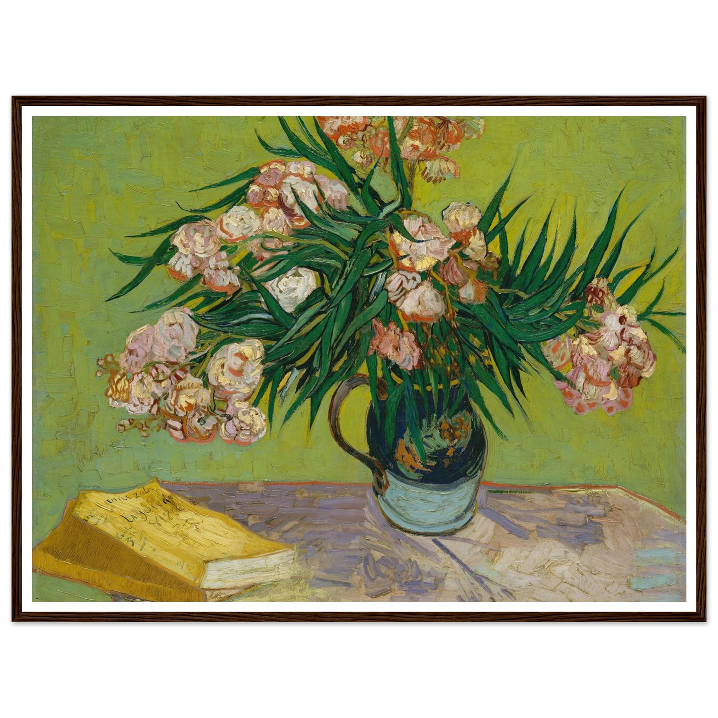 Oleanders (1888) Art Print | Vincent van Gogh-Quipham Collections