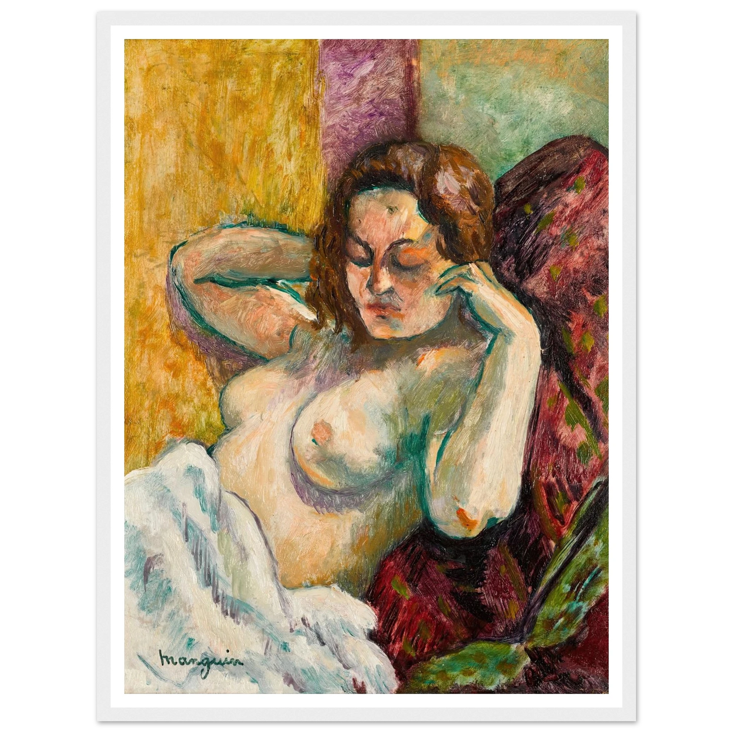 Torse de Vanina (1945) Art Print | Henri Manguin-Quipham Collections