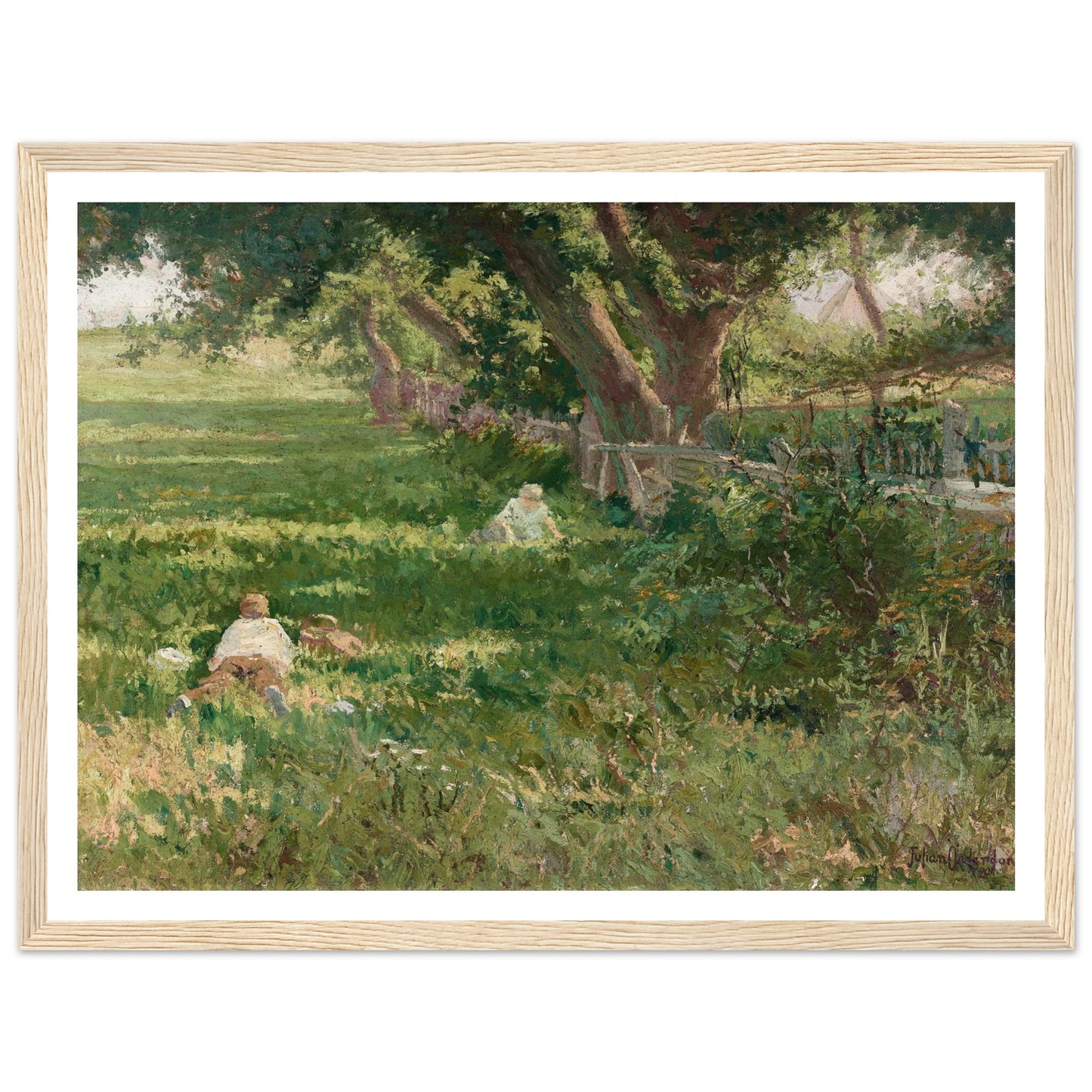 Springtime (1901) Art Print | Julian Onderdonk-Quipham Collections