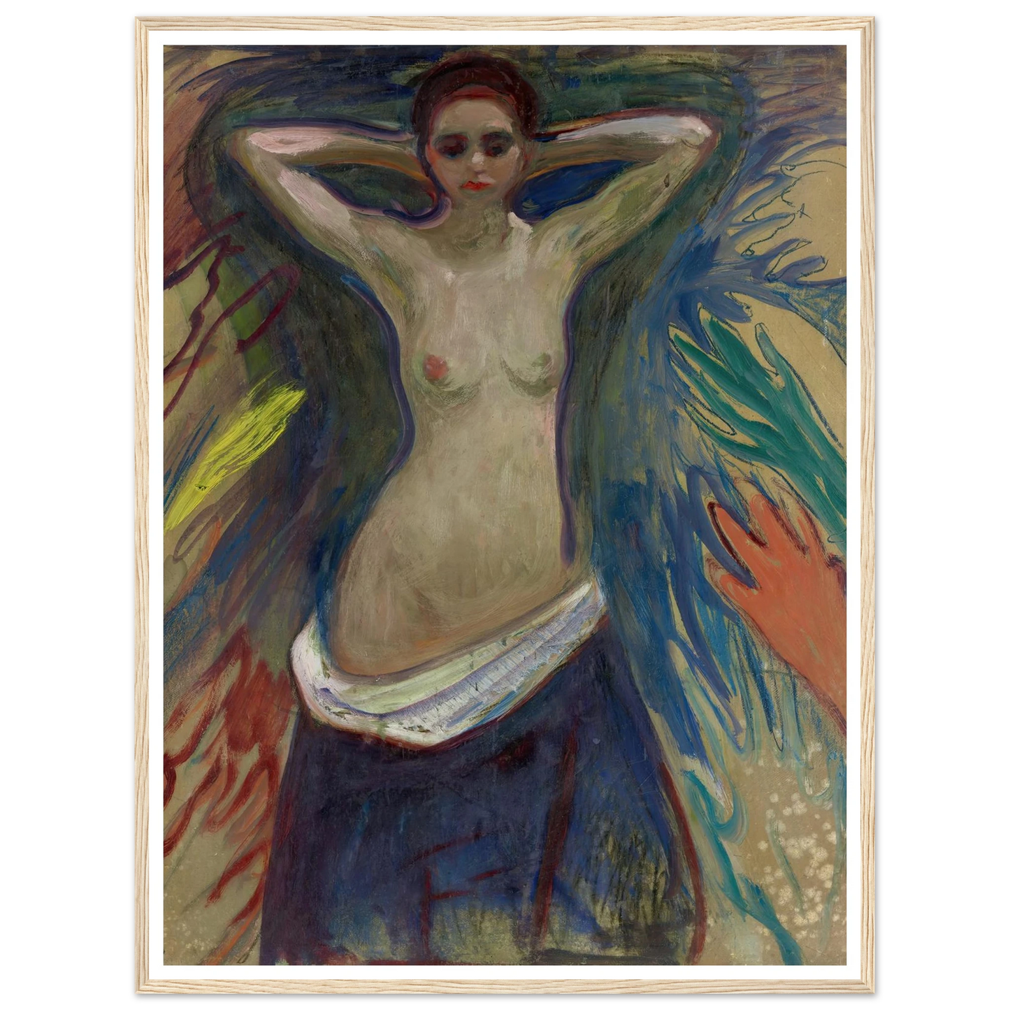 The Hands (1893–94) Art Print | Edvard Munch-Quipham Collections