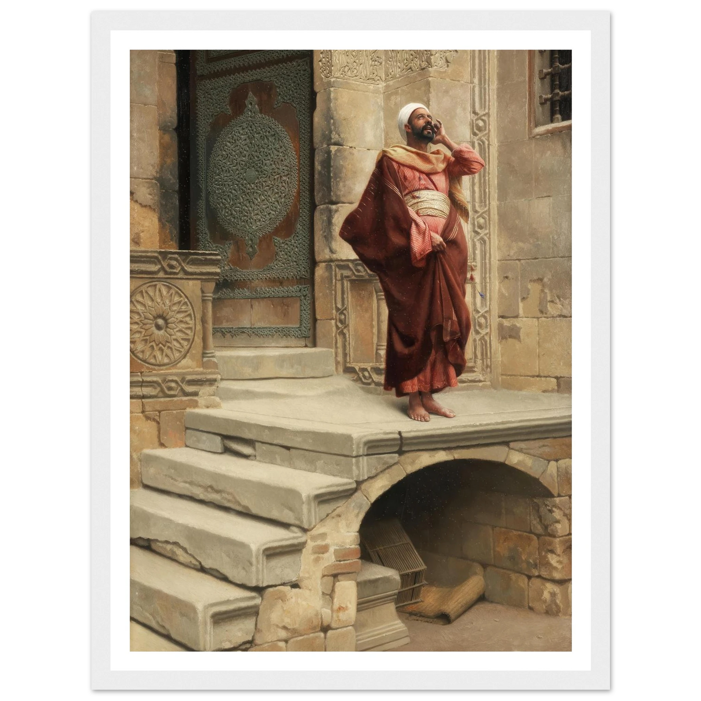 Calling the Faithful (1893) Art Print | Ludwig Deutsch-Quipham Collections