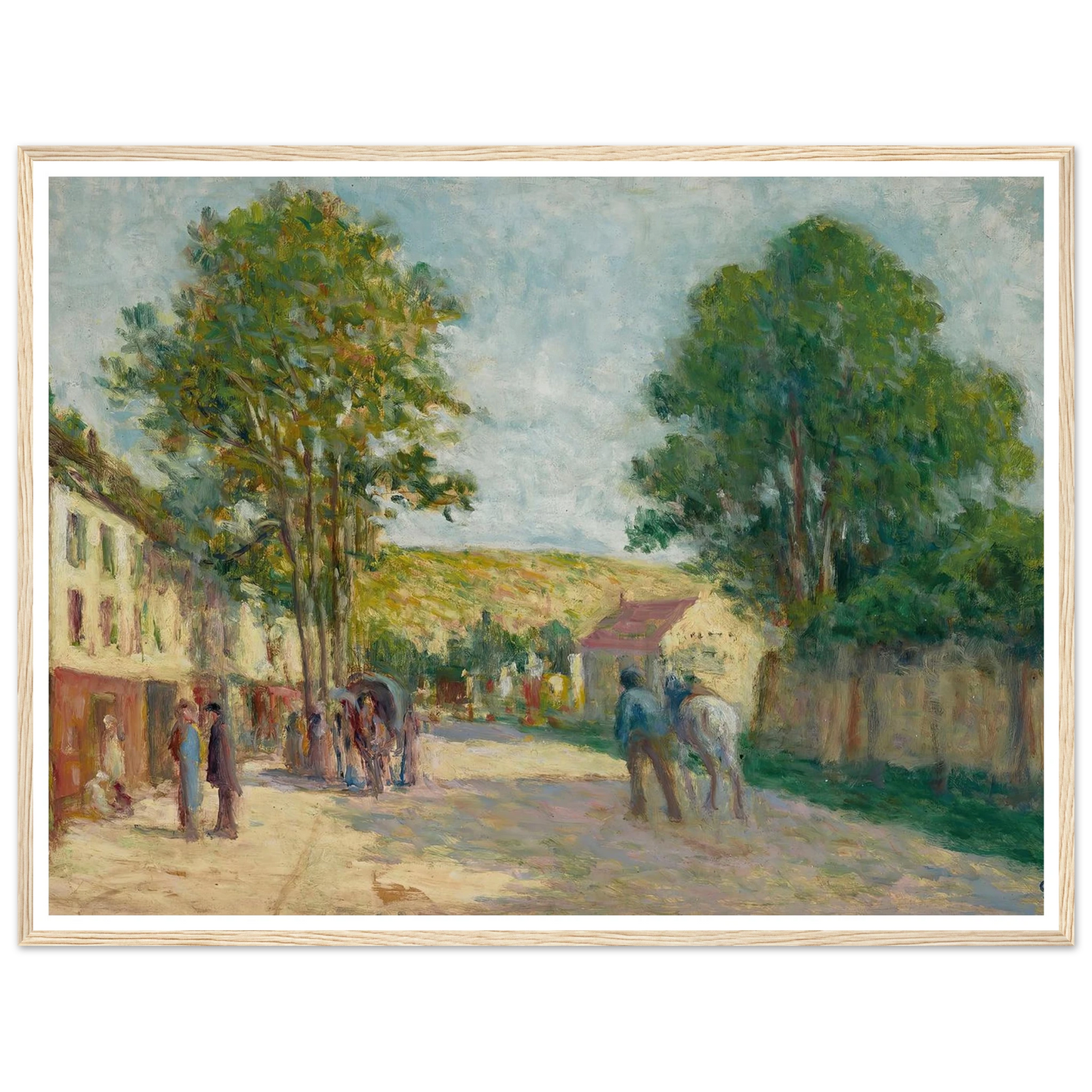 Environs de Paris Art Print | Maximilien Luce-Quipham Collections
