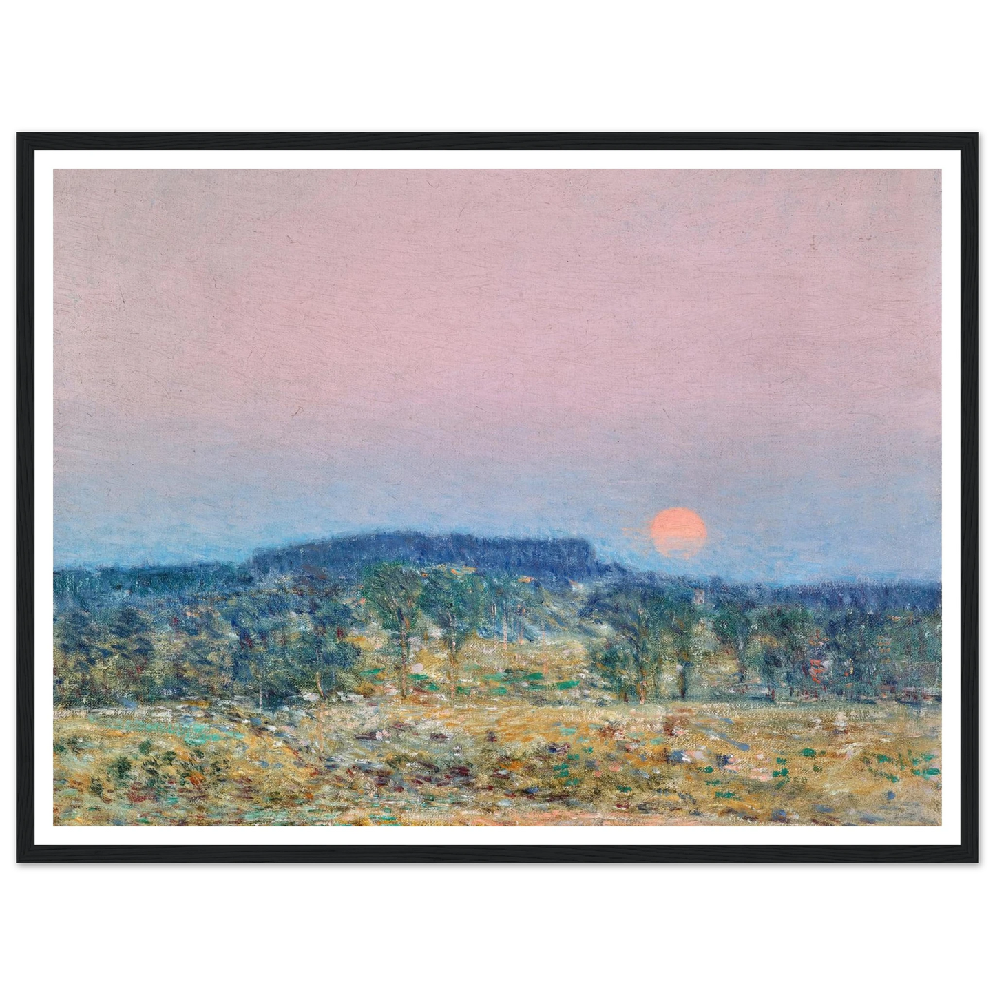 September Moonrise (1900) Art Print | Childe Hassam-Quipham Collections