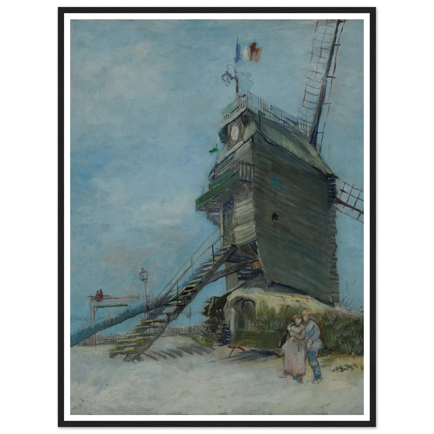 Le Moulin de la Galette (ca. 1886) Art Print | Vincent van Gogh-Quipham Collections