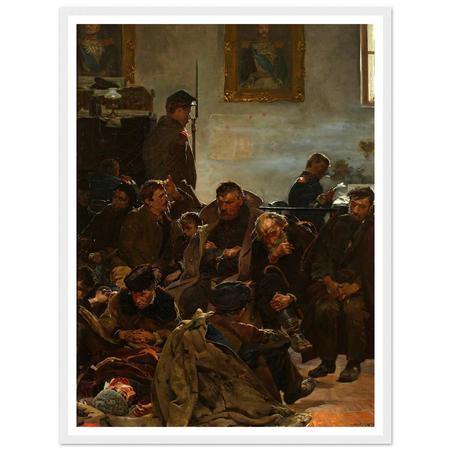 On the way to exile (Convicts on the way to Siberia) (1890) Art Print | Jacek Malczewski-Quipham Collections