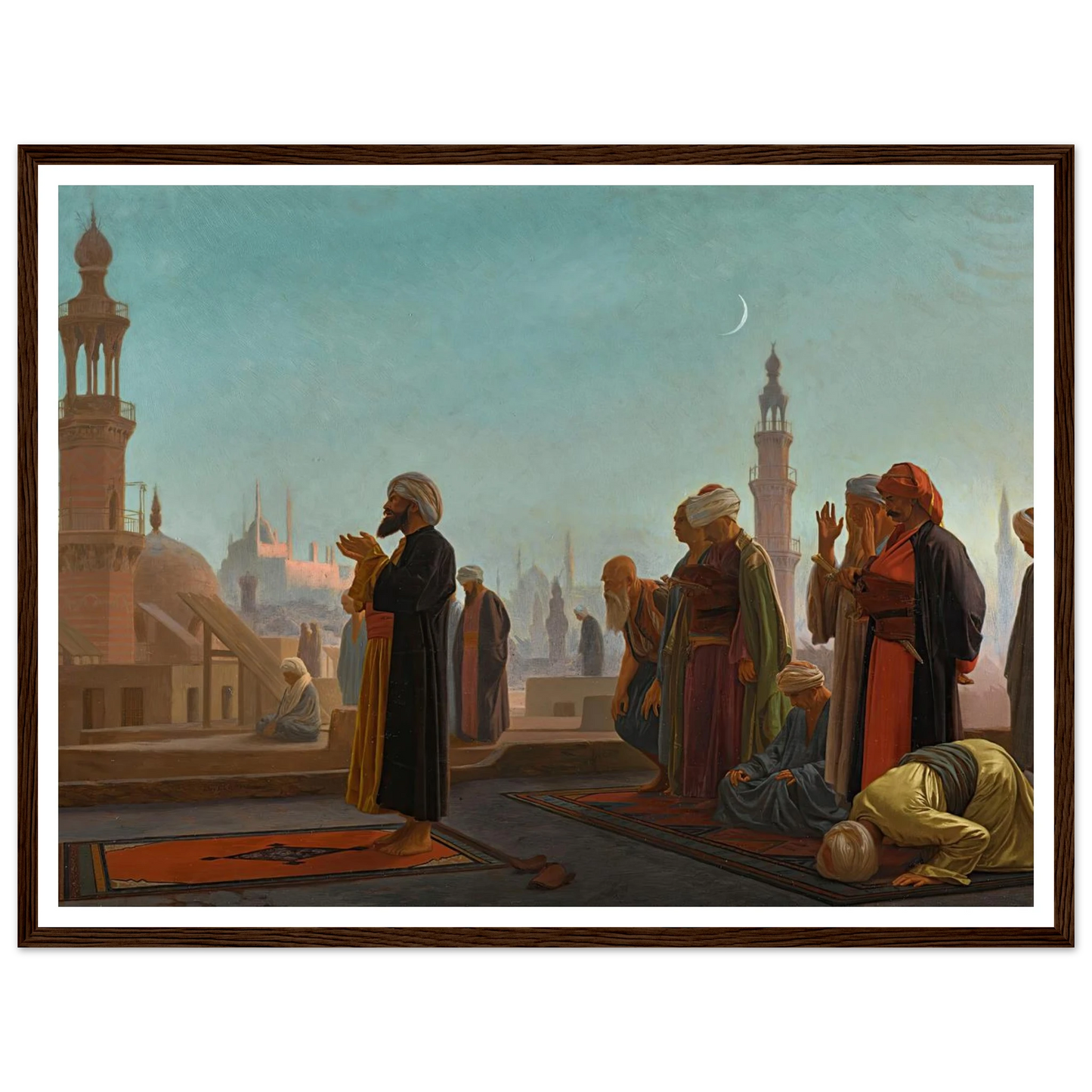 Evening Prayer, Cairo Art Print | Jean Leon Gerome-Quipham Collections