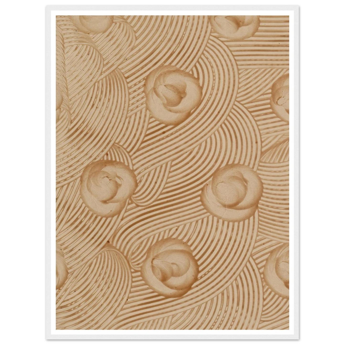 Kleisterpapier mit Verdrängungsdekor (1890) Art Print | Anker Kyster-Quipham Collections